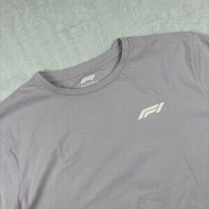 Formula1 Shirt Mens XL Purple F1 Auto Racing Official Cotton Tee Crewneck